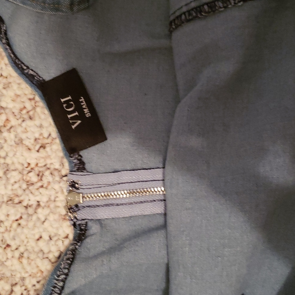Womens size small VICI denim dress - Picture 4 of 7